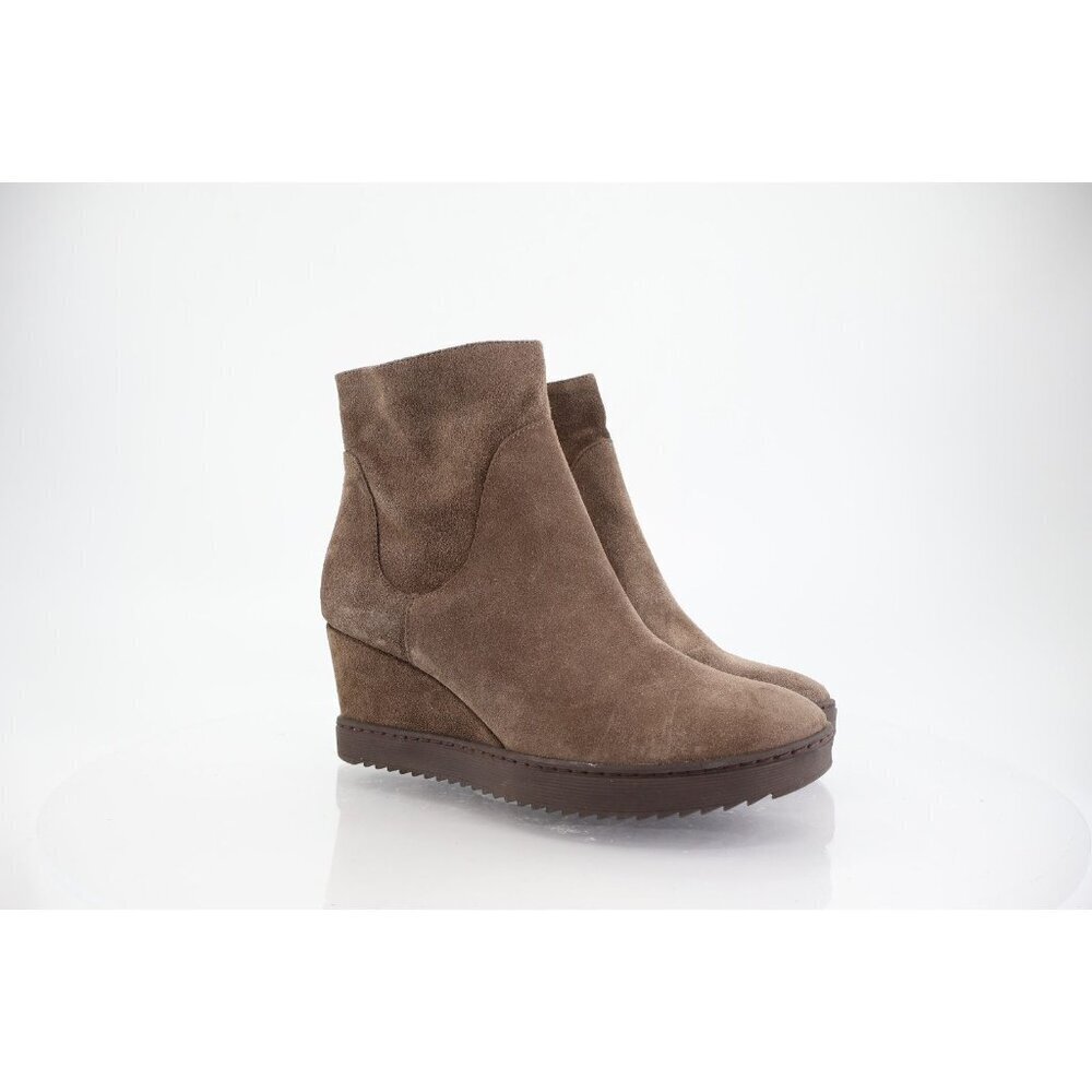 Sofft Aqua Shary Womens Size 11 Brown Waterproof Leather Wedge Boot Bootie